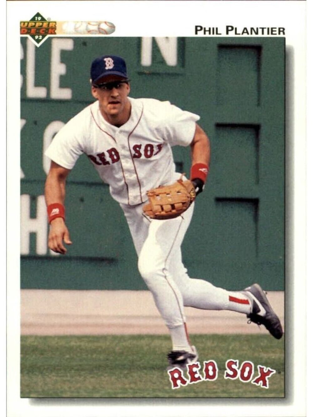 Phil Plantier 1992 Upper Deck MLB #425 Baseball Card Boston Red Sox